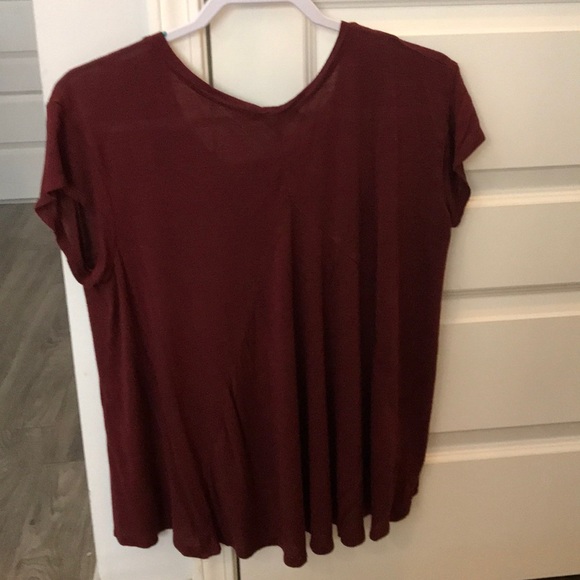 Maroon Tee - Picture 2 of 2